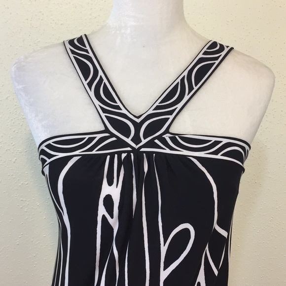 BCBG Black and White Capri Mini Dress - Picture 4 of 8